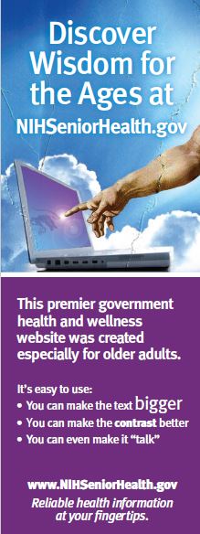 Discover Wisdom for the Ages at NIHSeniorHealth.gov