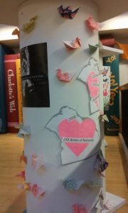 The Pillar of Remembrance at Martin Library