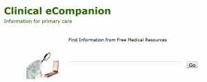 Clinical eCompanion search