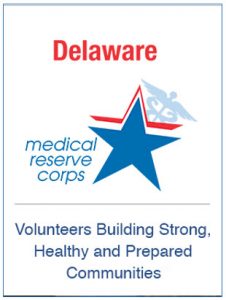 Delaware Medical Reserve Corps logo