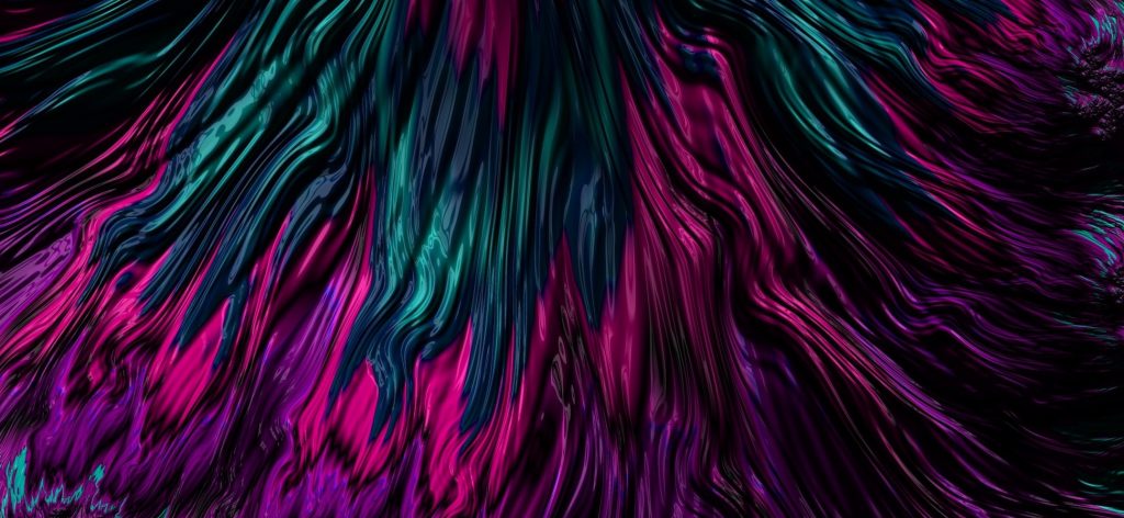 Abstract color swirl