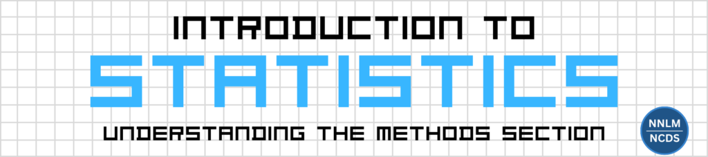 Banner reading introduction to statistics