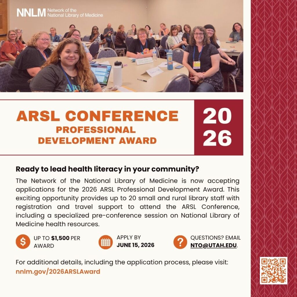 Flyer describing award program