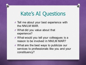 Kate's Appreciative Inquiry Questions