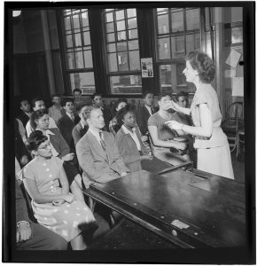 1947 Vocational Classroom