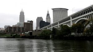 View of downtown Cleveland