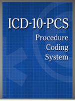 ICD-10 PCS Procedure Coding System Bookcover displayed