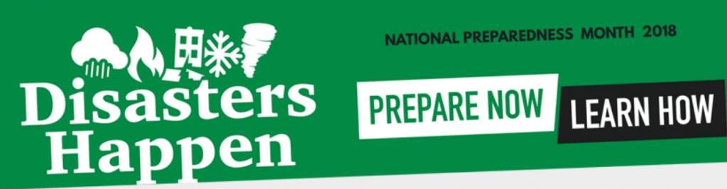 National Preparedness Month logo