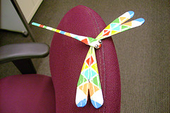 Dragonfly, a gift from Dolores Judkins