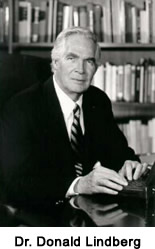 Picture of Dr. Donald Lindberg, Director of National Library of Medicine
