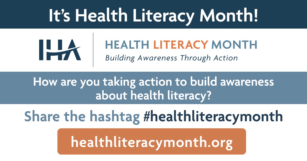 Health Literacy Month – ROI: Region One Insights