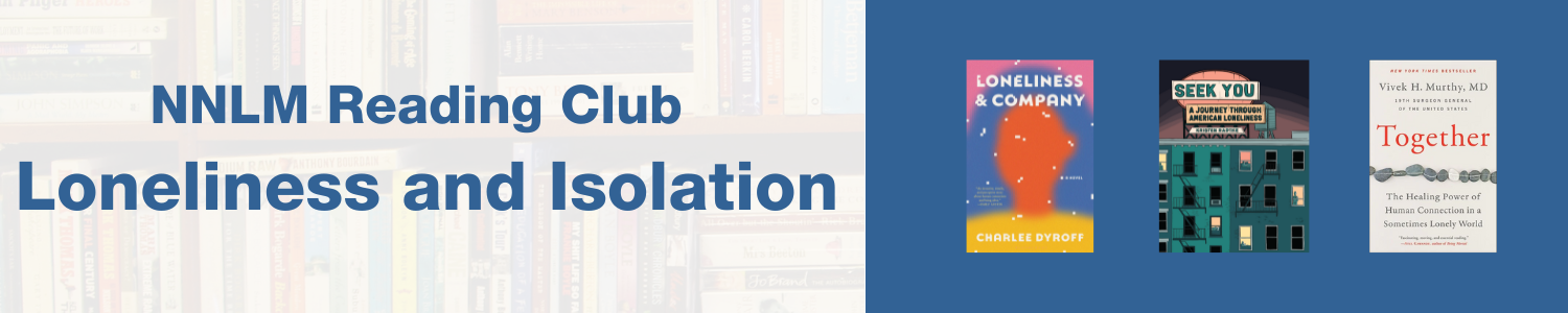 June 2025 Reading Club banner with the front covers of the selected three books