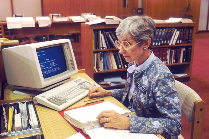 image of librarian