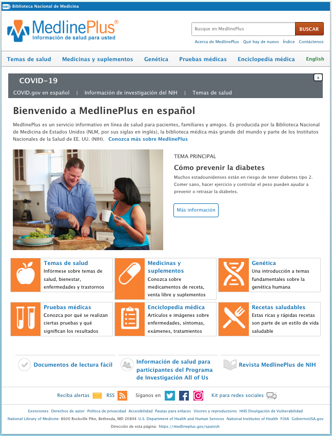 MedlinePlus Home Page Refresh Region 5 Blog MedlinePlus Home Page Refresh Region 5 Blog