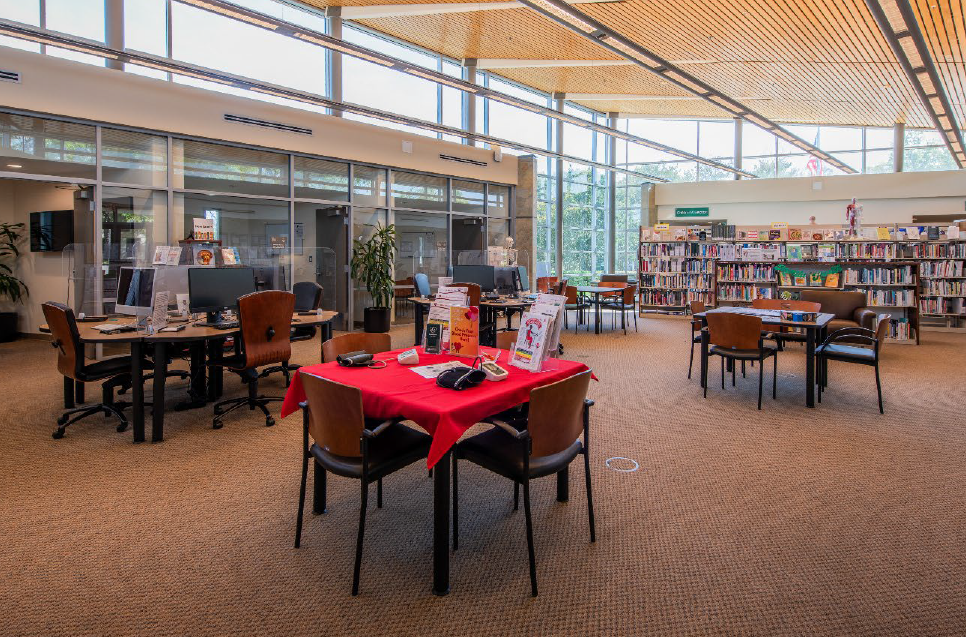 Grossmont library interior