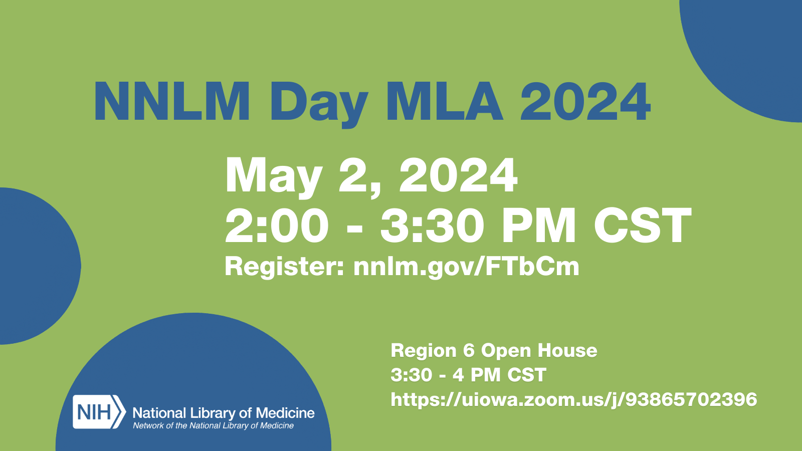 NNLM Day at MLA 2024