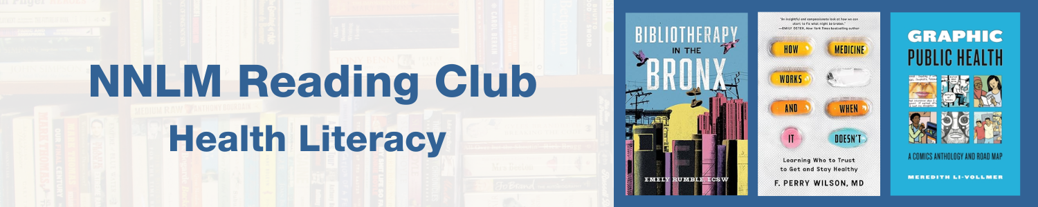 Health Literacy Month Book Banner