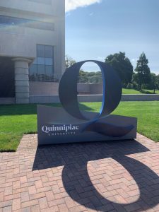 Quinnipiac University sign