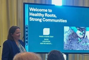 Jessi Van Der Volgen, NTO Assistant Director, presenting at the ARSL pre-conference.