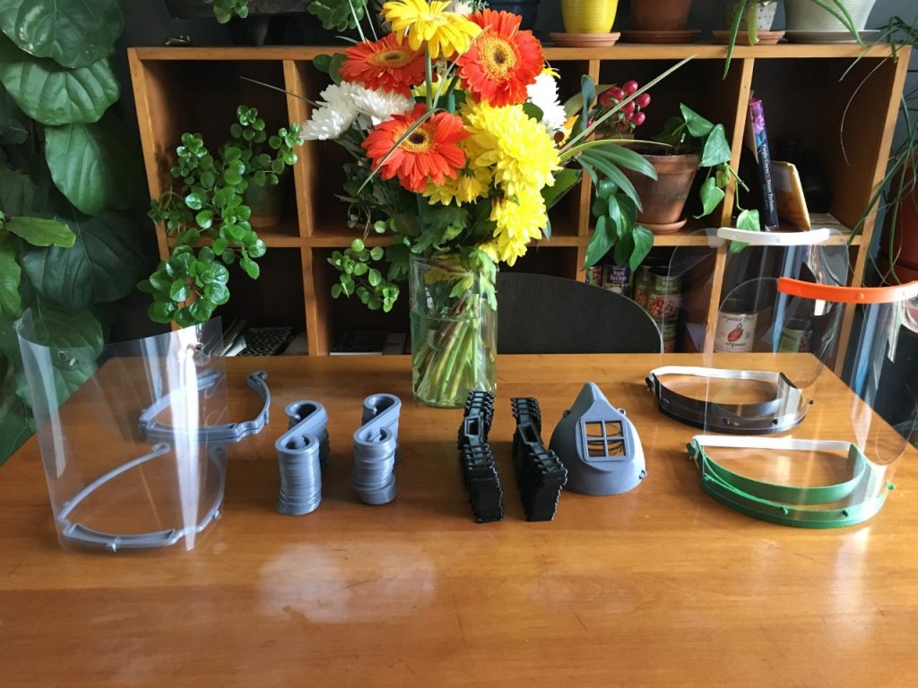 3D Printed Personal Protective Equipment